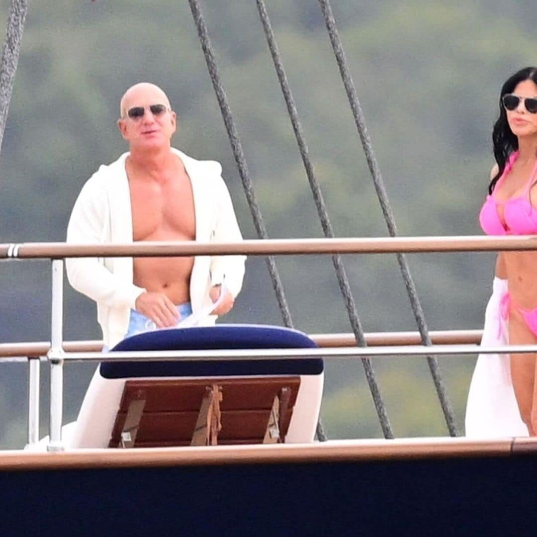 Jeff Bezos se habría inspirado en su novia, Lauren Sanchez, para un detalle en su lujoso yate