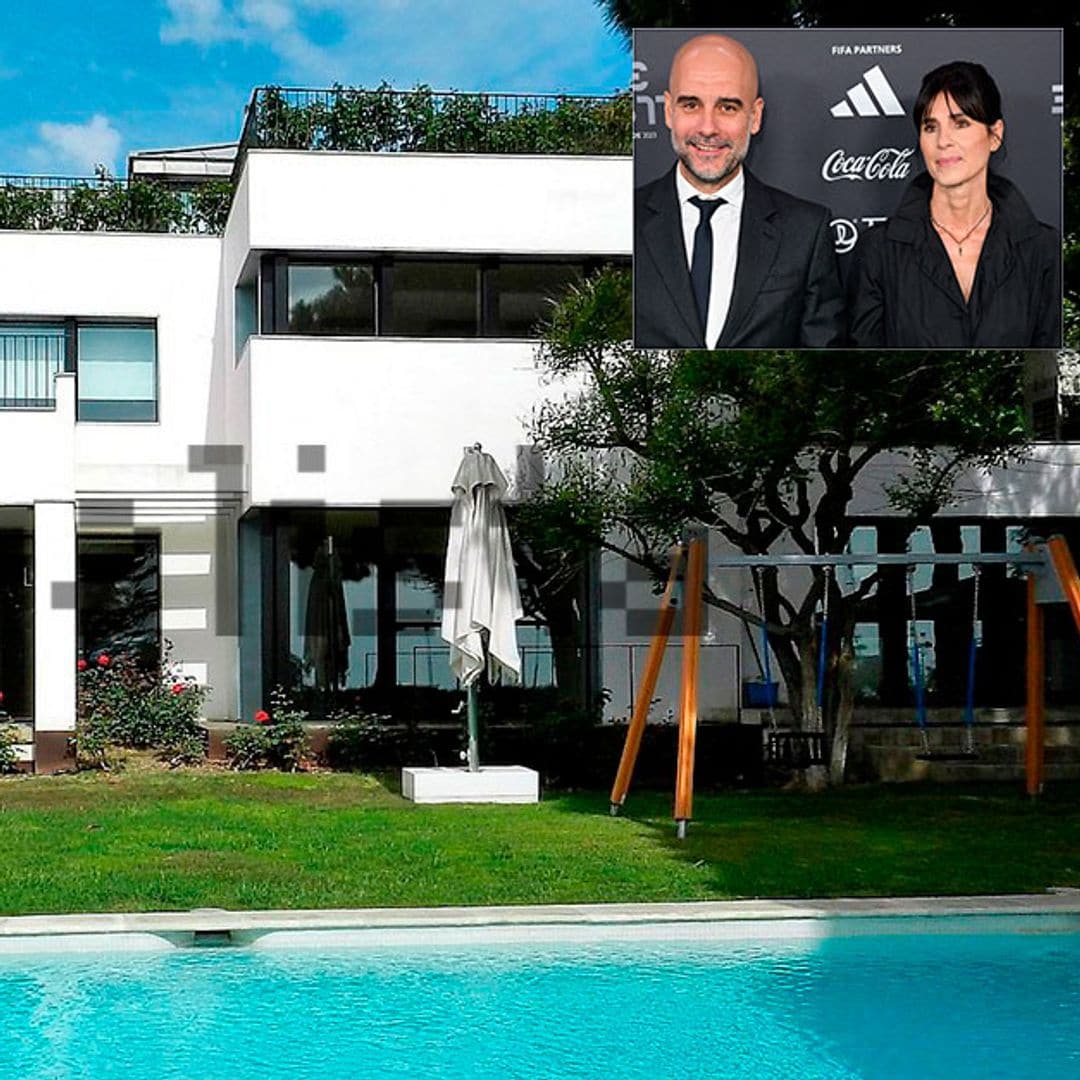 Así es la impresionante mansión de Pep Guardiola y Cristina Serra en Barcelona