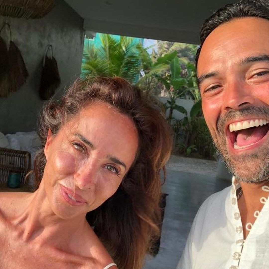 María Patiño rescata una imagen del pasado para celebrar el 14º aniversario con su marido