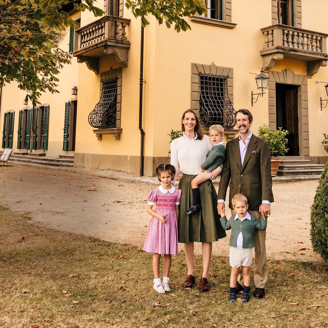 La casa ¡HOLA! de la semana: La aristócrata belga Victoire Terlinden y su marido, Jaime Muñoz de Osuna, nos reciben en su fabulosa villa en la Toscana