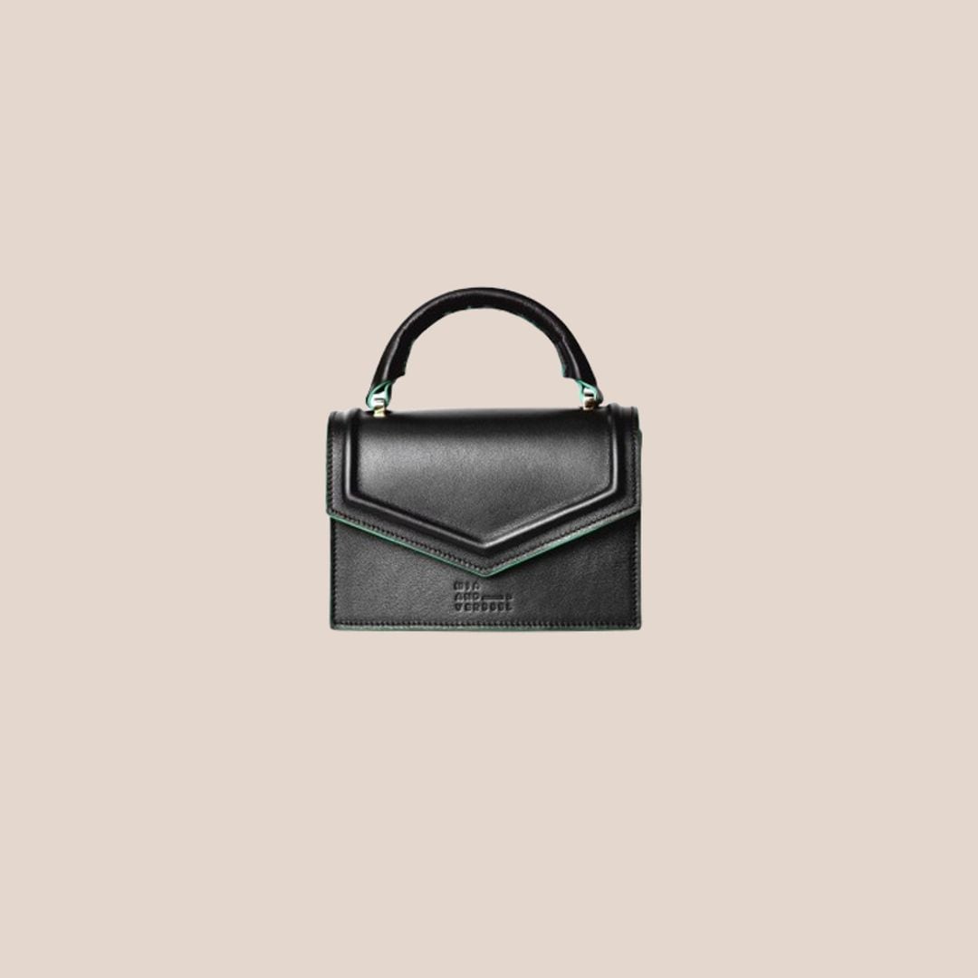 Minimalist black bag