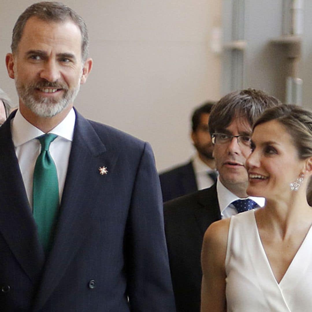 Los reyes Felipe y Letizia presiden la entrega de los Premios Fundación Princesa de Girona