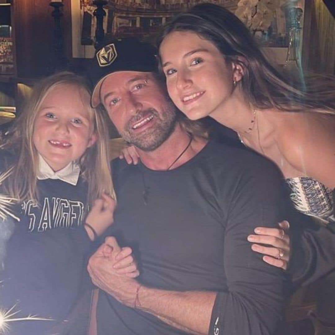 Gabriel Soto celebra 25 años de trayectoria con un lindo festejo al lado de sus hijas e Irina Baeva