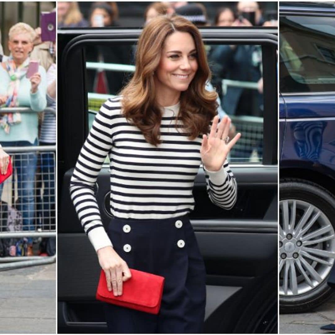 Luce el 'look' náutico de Kate Middleton por $120
