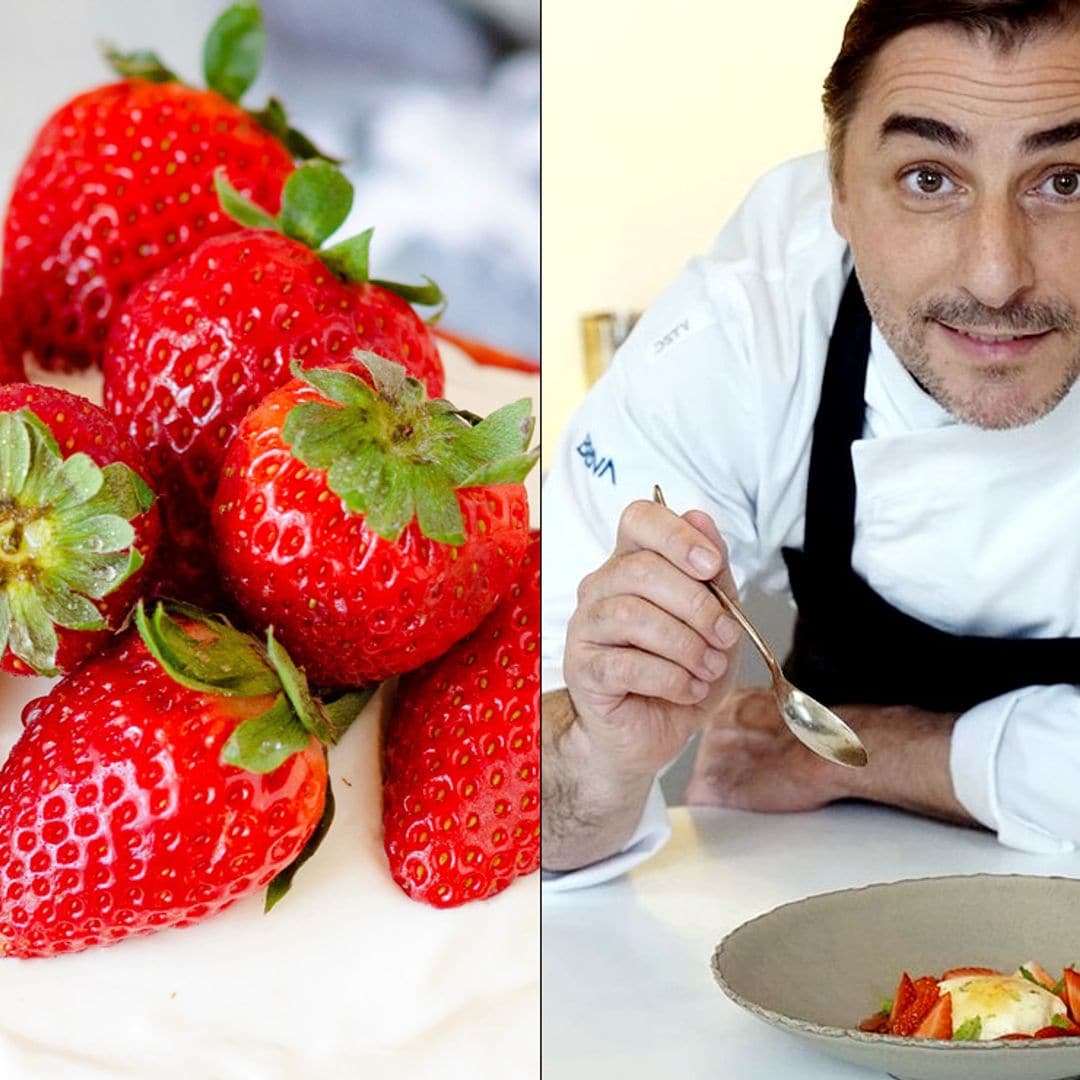 Fresas con nata: la alucinante versión de Jordi Roca (que tú también puedes hacer en casa)