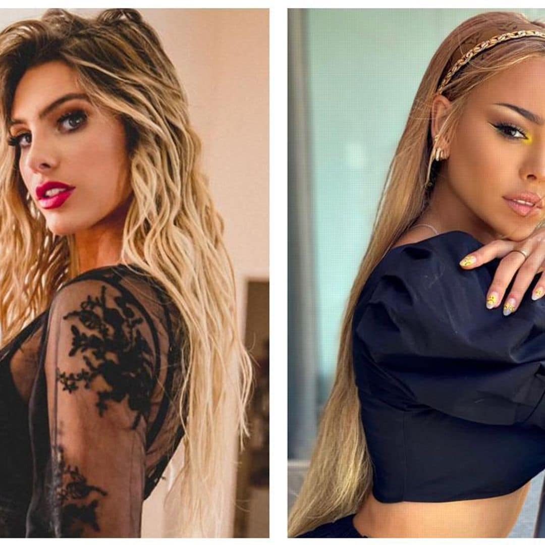 Lele Pons y Danna Paola, juntas contra las críticas sobre sus cuerpos: ‘¡Viva la celulitis!’