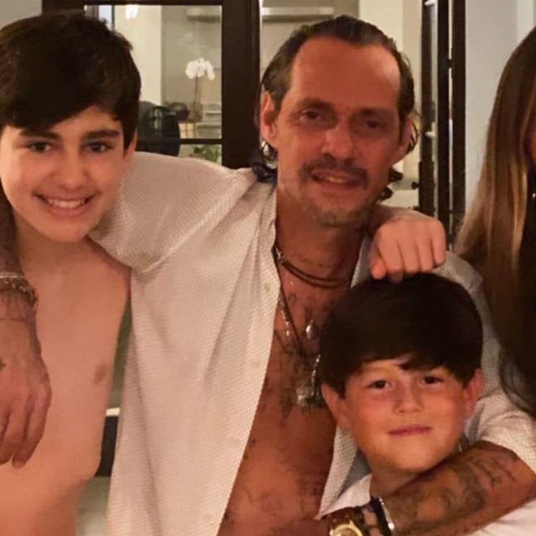 Marc Anthony, el invitado especial en el cumpleaños del hijo de su ex, Shannon de Lima