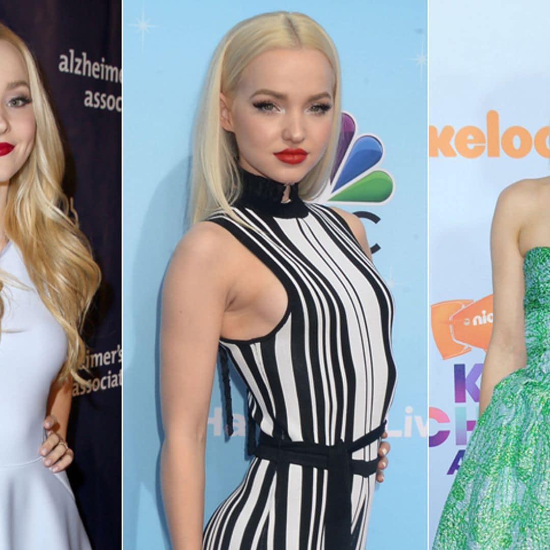 Corte midi, escotazos, vestidos ajustados...así son los 'looks' de Dove Cameron