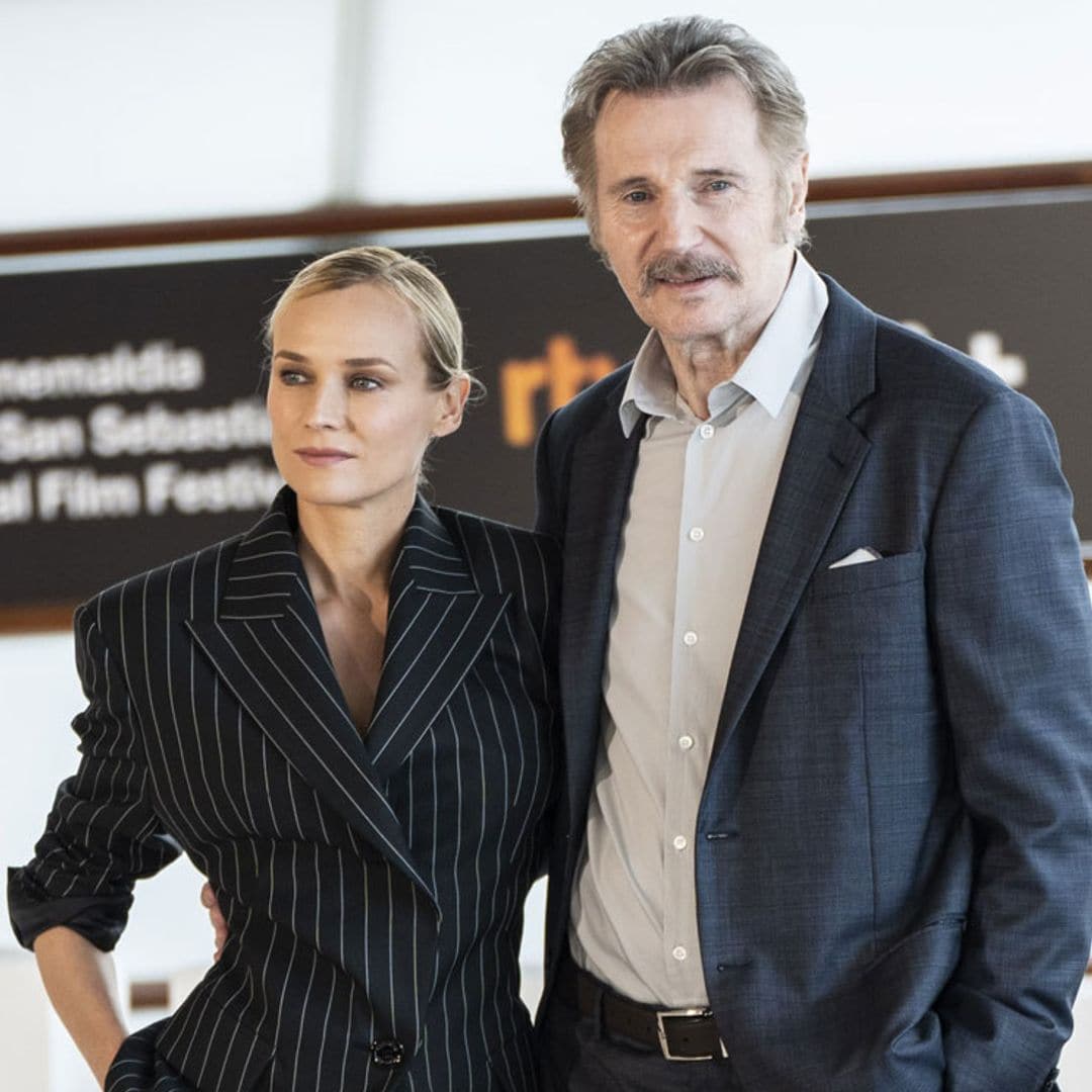 Liam Neeson y Diane Kruger brillan en la jornada de clausura del Festival de San Sebastián