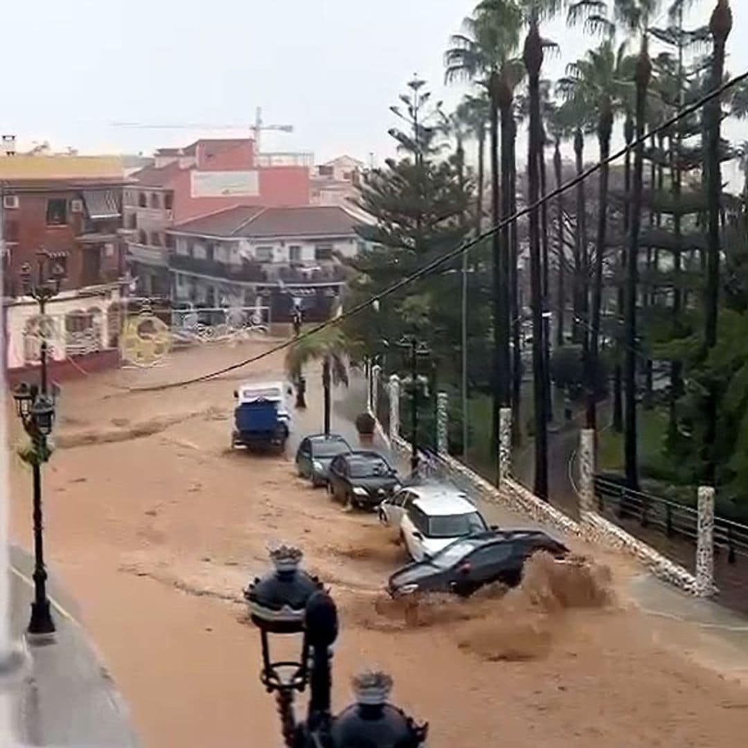 Las impactantes imágenes de los estragos que ha dejado la DANA en Málaga