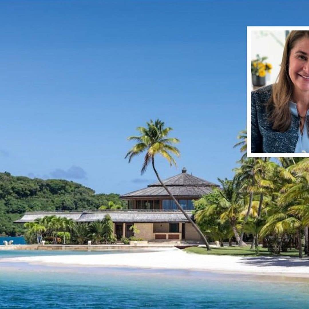 Así es la isla privada donde se refugia Melinda Gates en medio de su divorcio