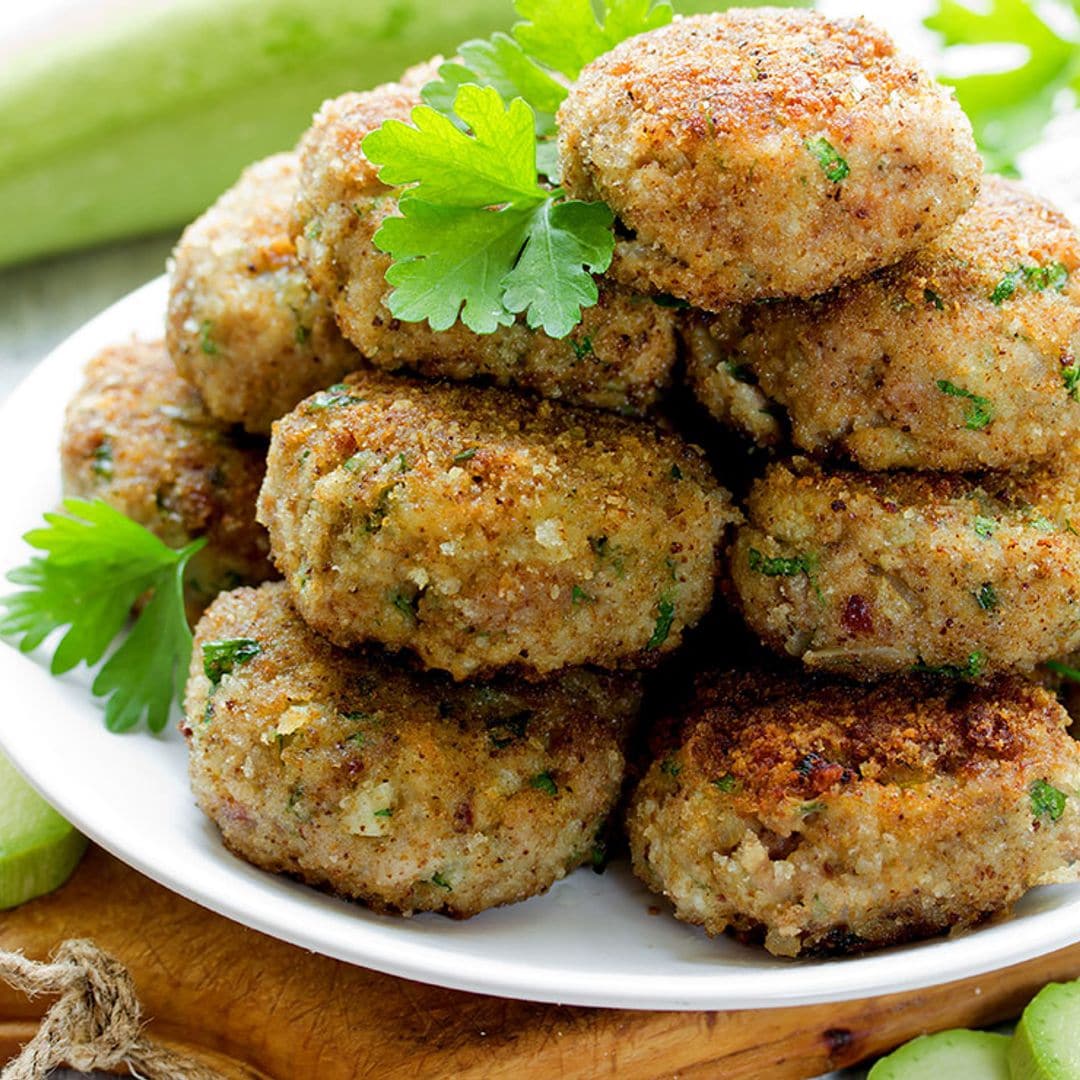 Filetes rusos de calabacín y bulgur