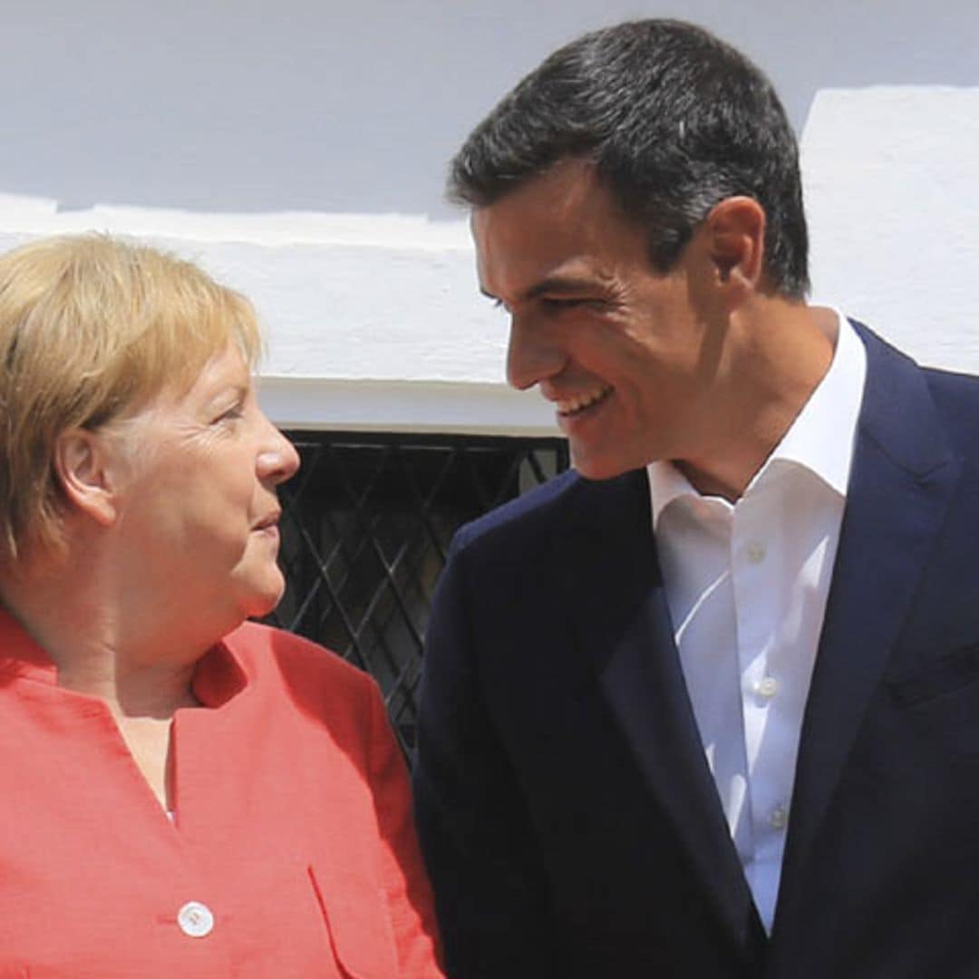 El maître que sirvió el almuerzo de Pedro Sánchez y Angela Merkel nos cuenta el menú y las anécdotas