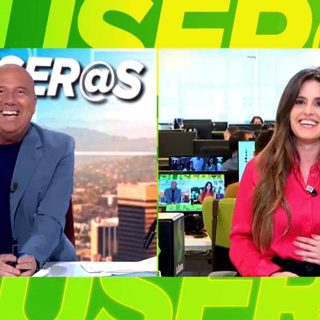 La periodista Elisabeth López anuncia en el programa de Arús que está embarazada y revela el sexo del bebé que espera