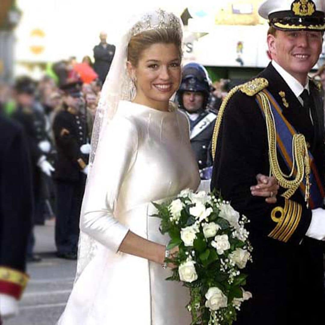 El vestido de novia de Máxima, una impresionante pieza de museo: dónde y cuándo verlo