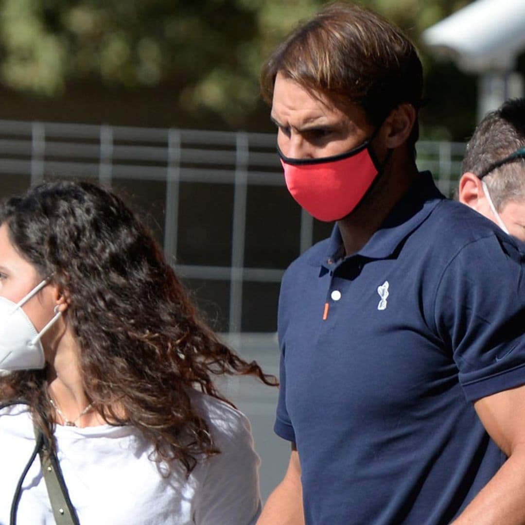 EXCLUSIVA: Rafa Nadal llega a Mallorca con su familia tras hacer historia en París