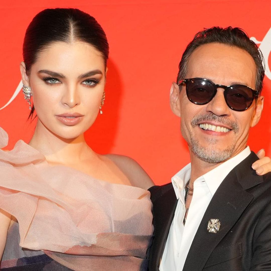 Con piropo incluido, Marc Anthony reacciona al nuevo look de Nadia Ferreira