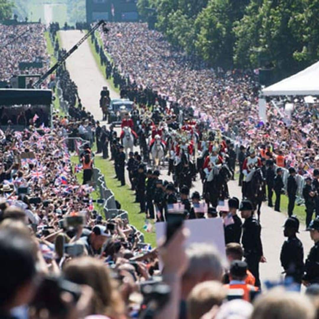 Windsor lo dio todo, así se vivió la boda en la calle