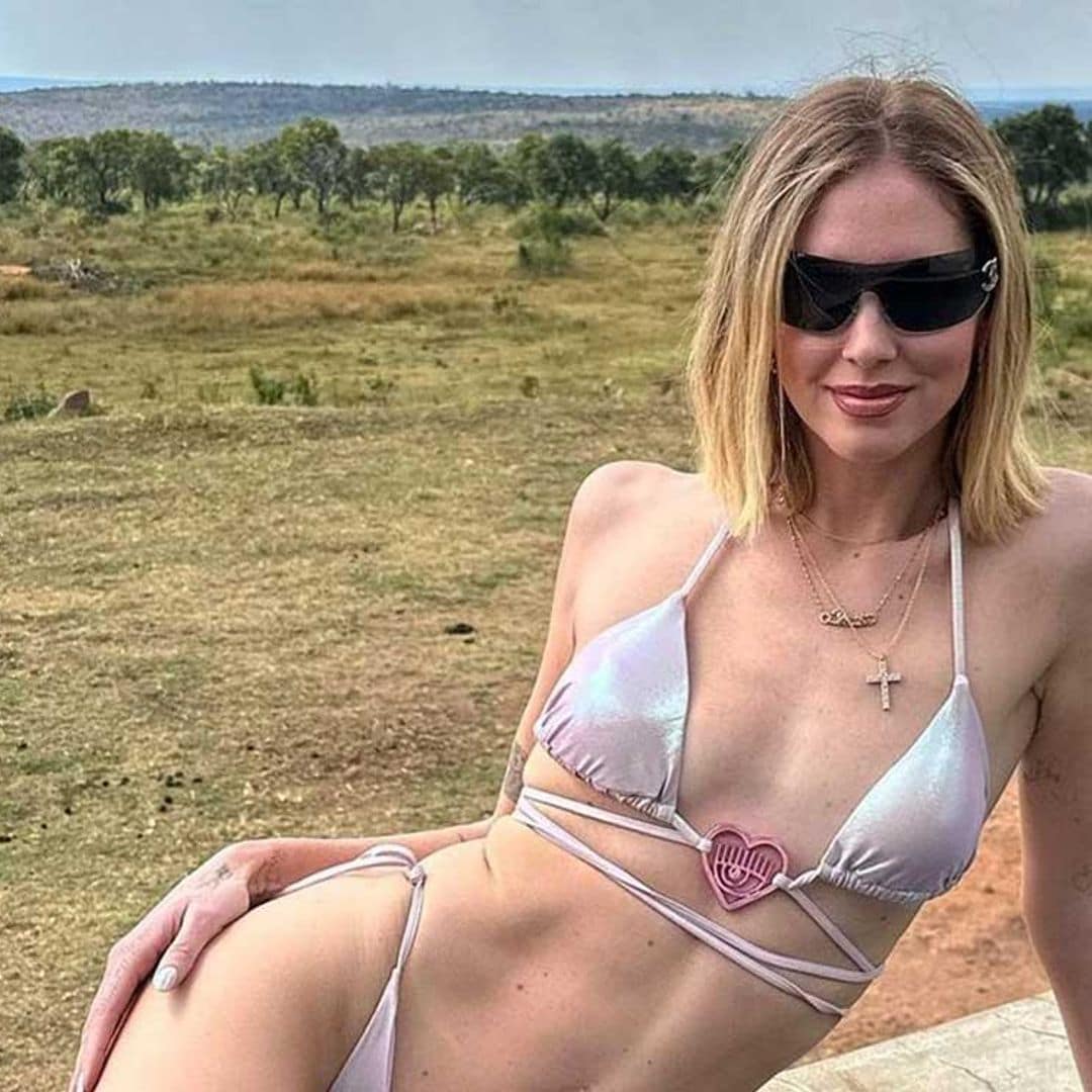 Chiara Ferragni se adelanta al verano con el bikini metalizado que será supertendencia