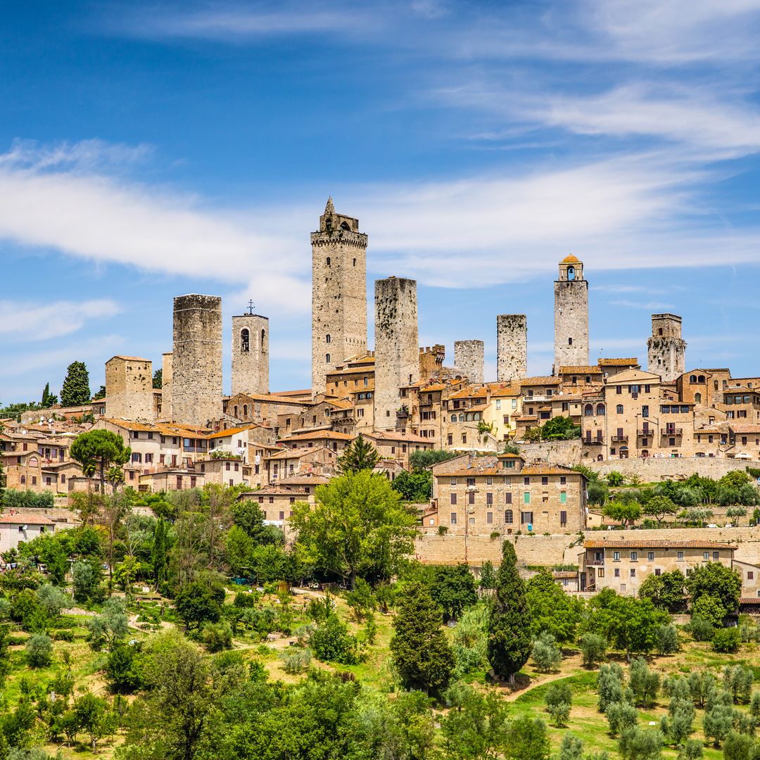 San Gimignano, Toscana, Italia