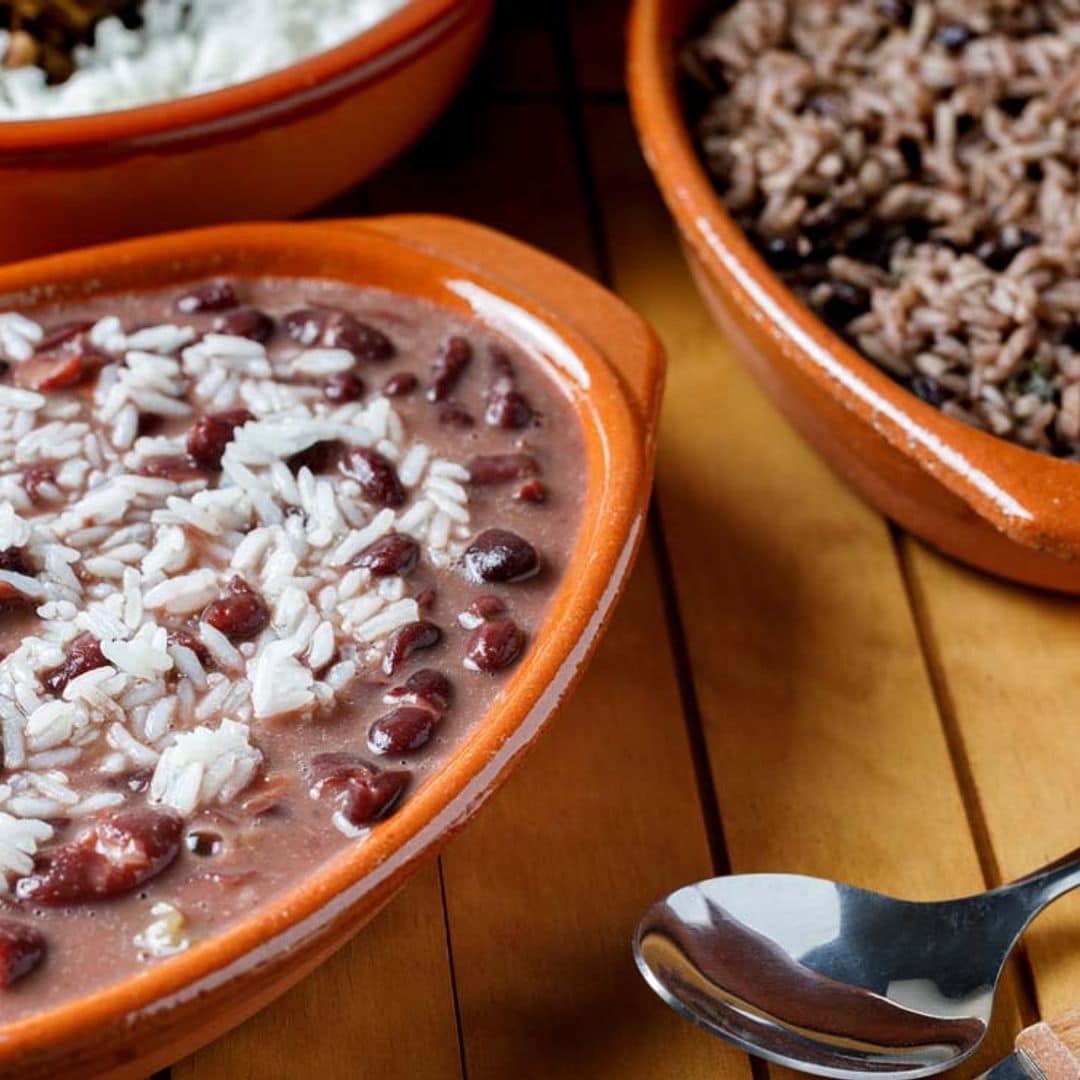 Arroz con frijoles