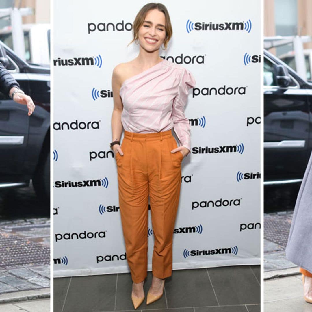 So chic! Emula el look de Emilia Clarke por menos de $120