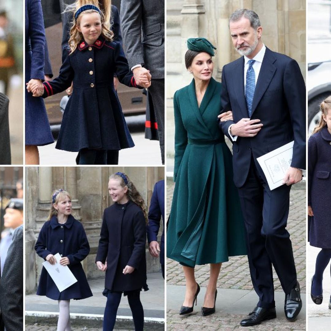 see who attended prince philip s memorial service from queen elizabeth s great grandkids to european royals