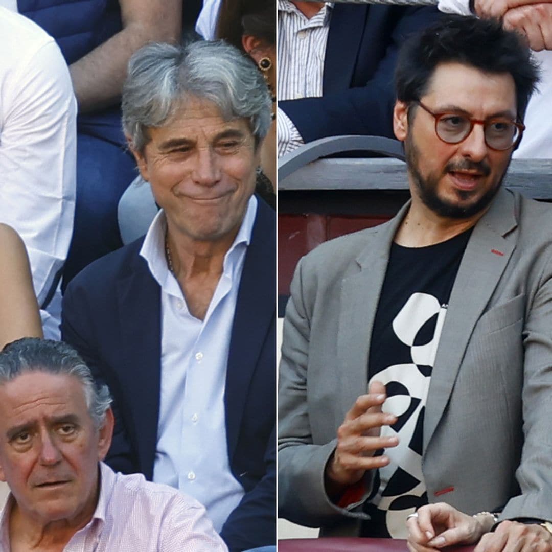 Las periodistas Elena S. Sánchez y Lara Siscar disfrutan de una tarde de toros con sus maridos