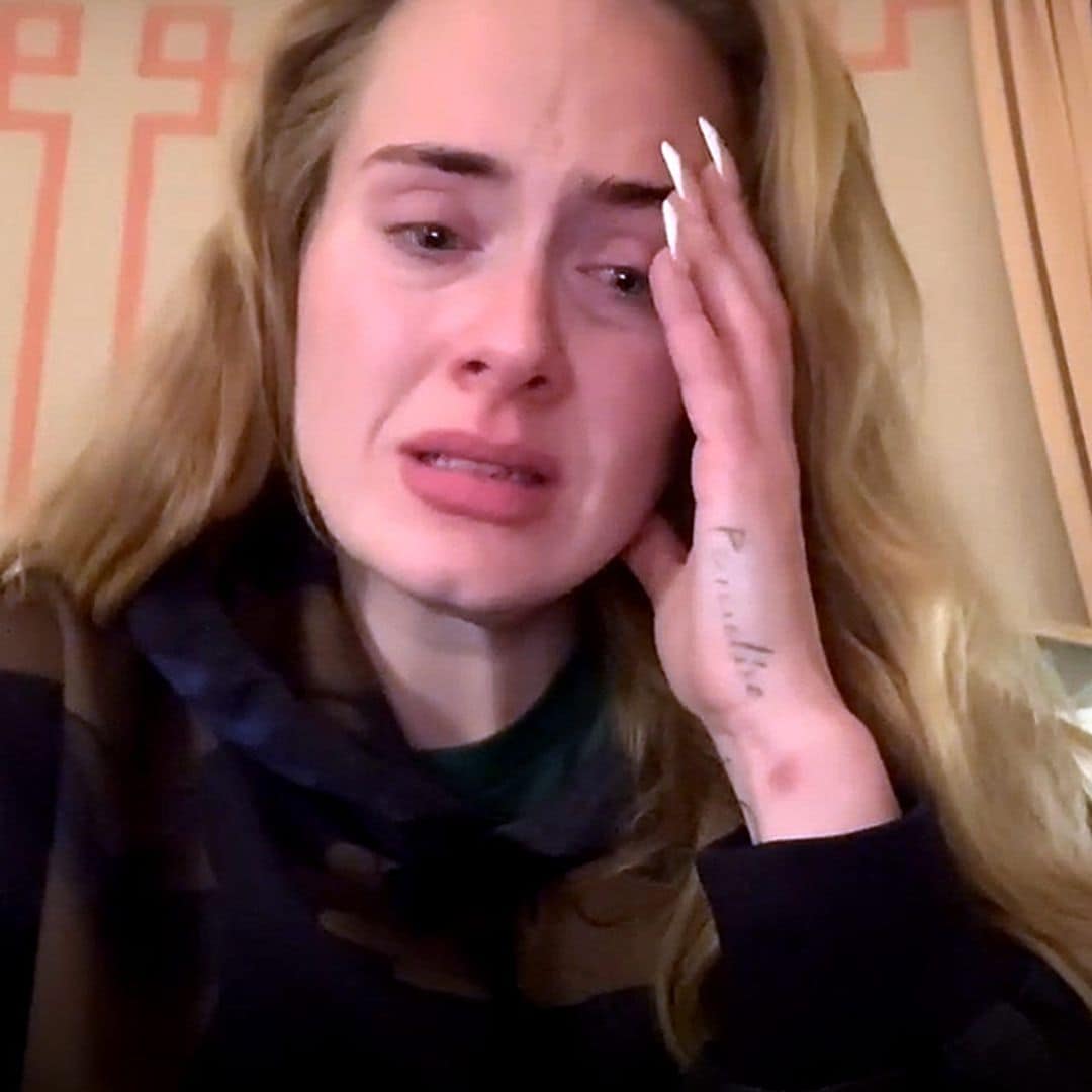 Adele hace un importante anuncio entre lágrimas