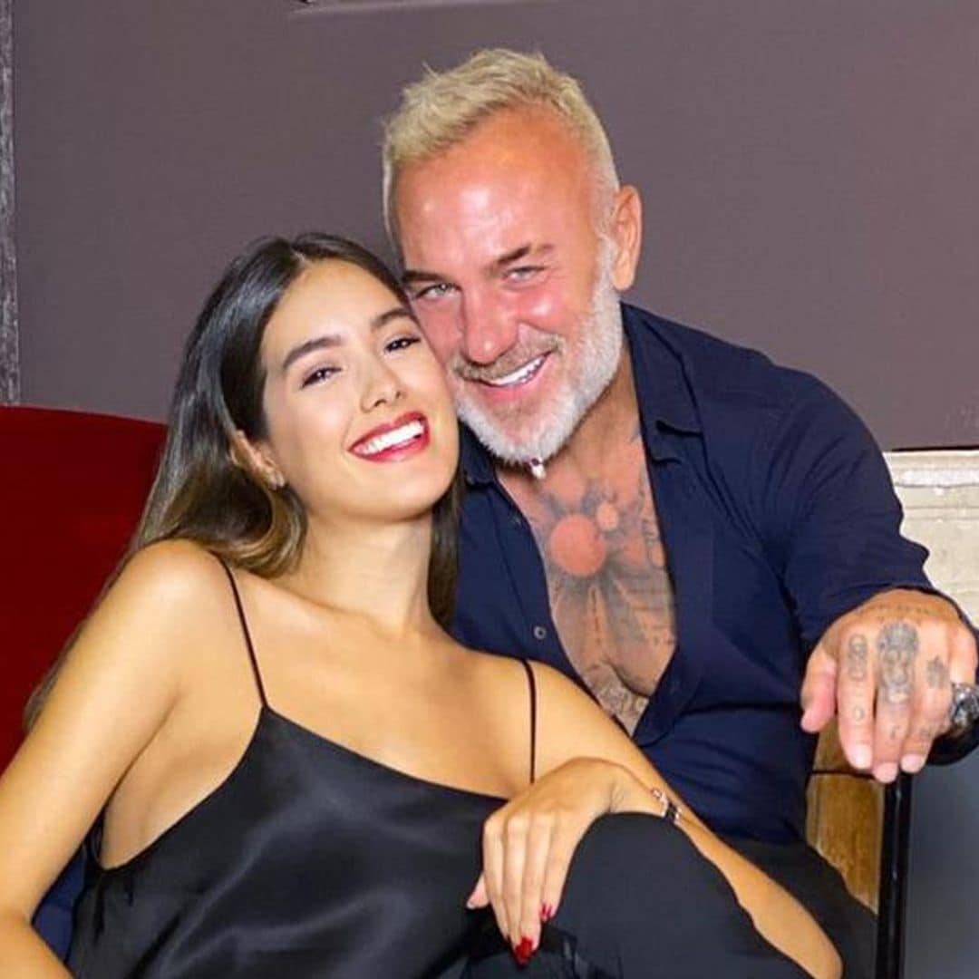 Fiel a su estilo, Gianluca Vacchi y Sharon Fonseca esperan a su bebé bailando en el hospital