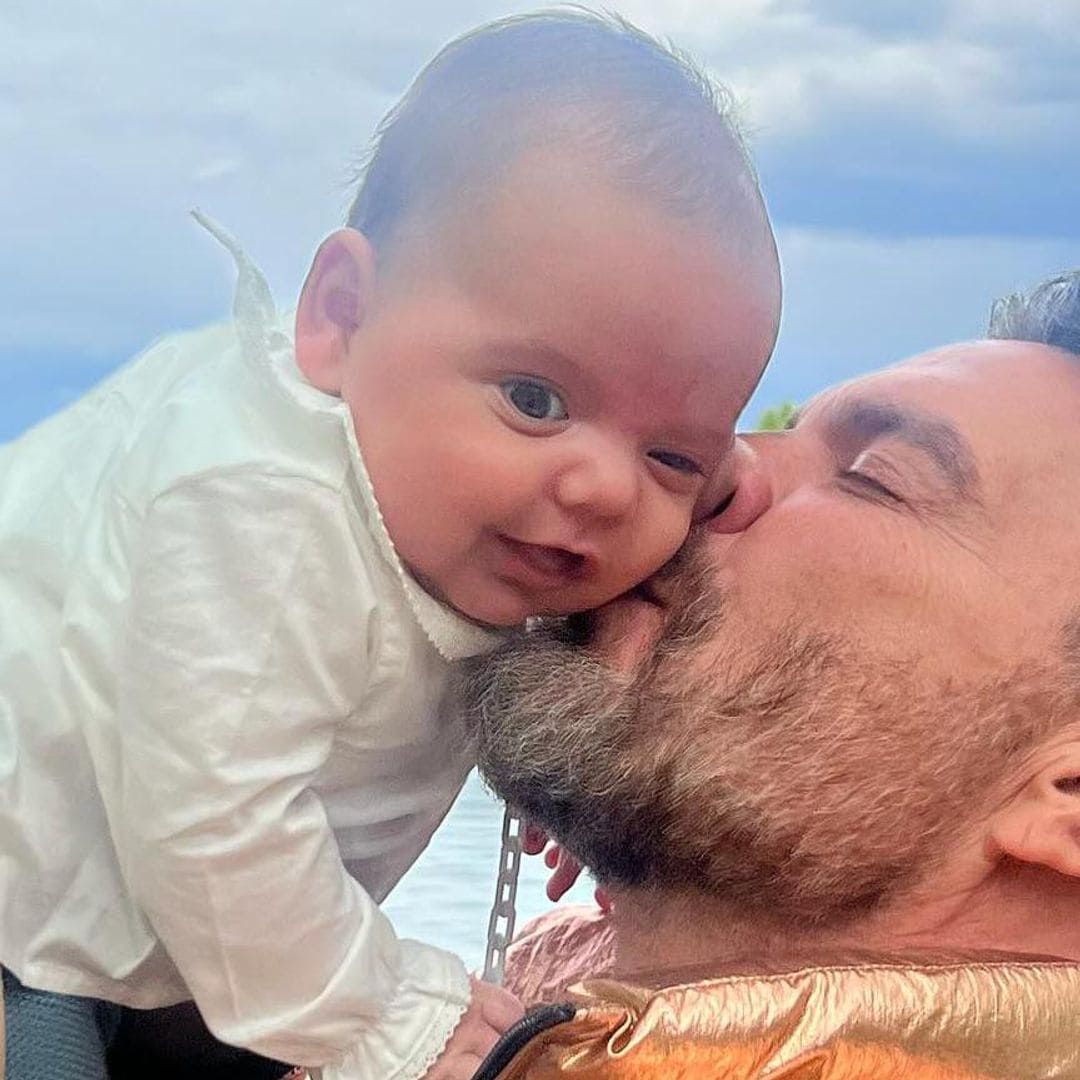 Julián Gil derrocha ternura en sus nuevas fotos con su ‘consentido’, su nieto Oliver