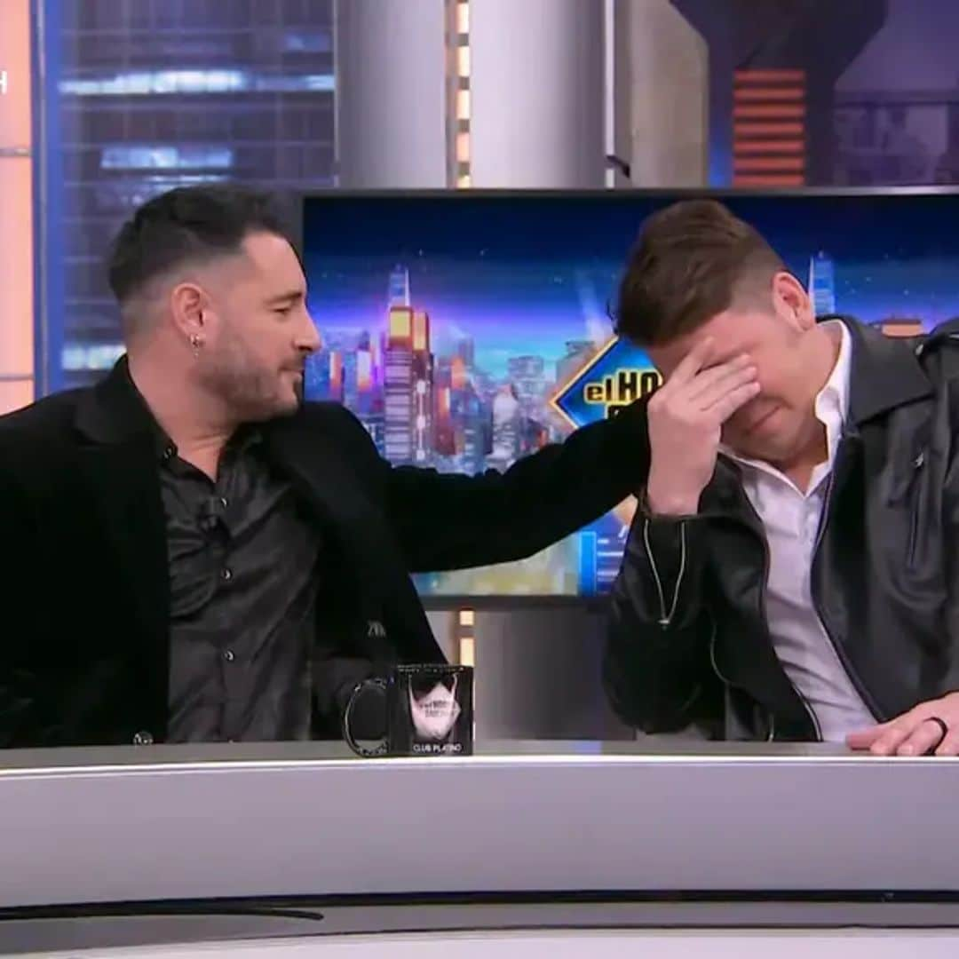 Lucas, de Andy y Lucas, rompe a llorar al hablar de su operación de nariz en 'El Hormiguero'