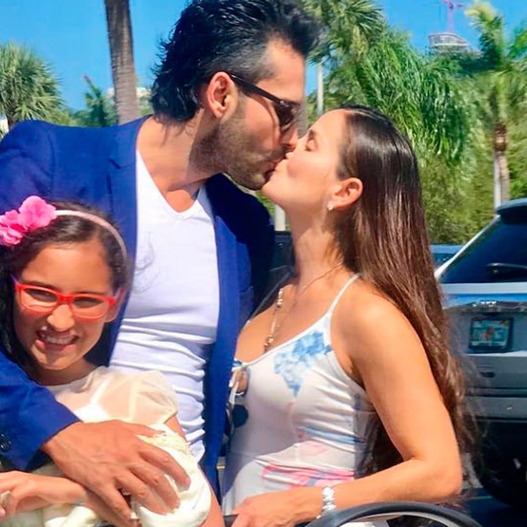 Fabián Ríos celebra en familia un cumpleaños muy especial para su esposa, Yuly Ferreira