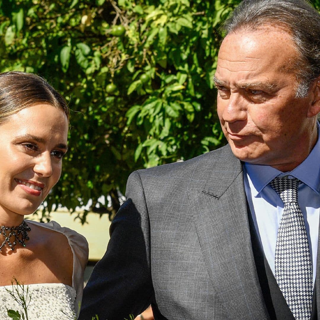 Bertín Osborne cuenta emocionado cómo ha vivido la boda de su hija Claudia con Sandra Domecq en el recuerdo