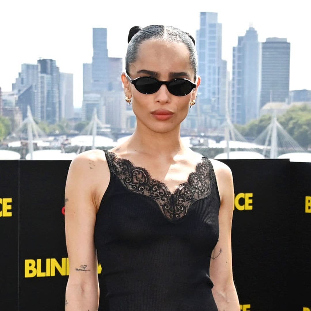 Zoë Kravitz trae de regreso uno de los peinados favoritos de los dosmiles