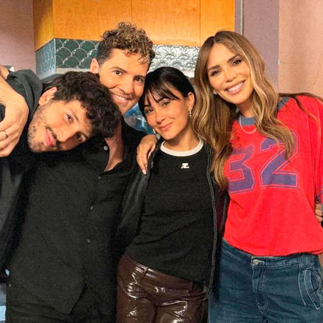 Así ha sido la divertida quedada de Aitana y Yatra en Los Ángeles con David Bisbal y Rosanna Zanetti