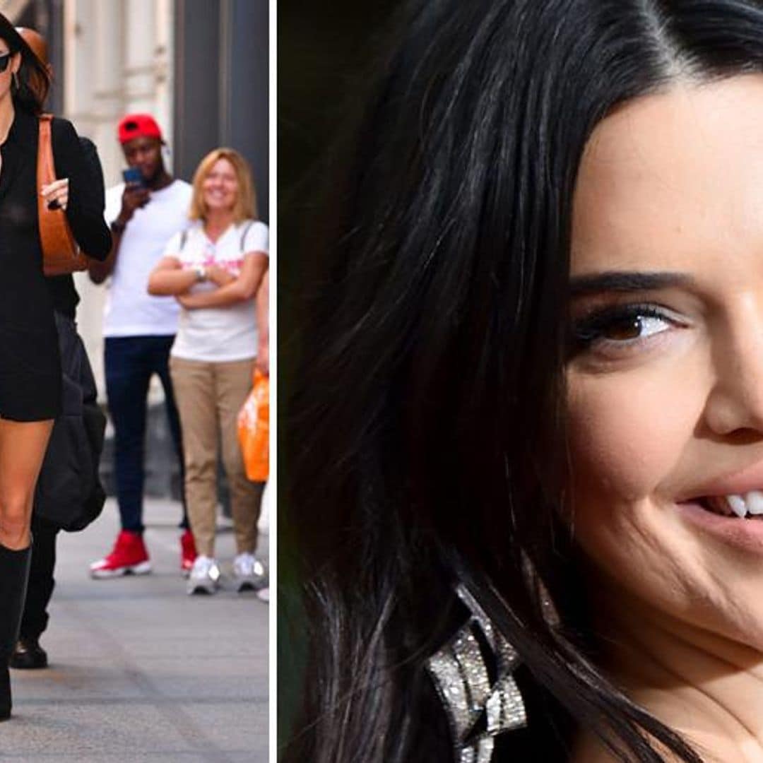 Kendall Jenner demuestra con sus botas que lo retro está de moda