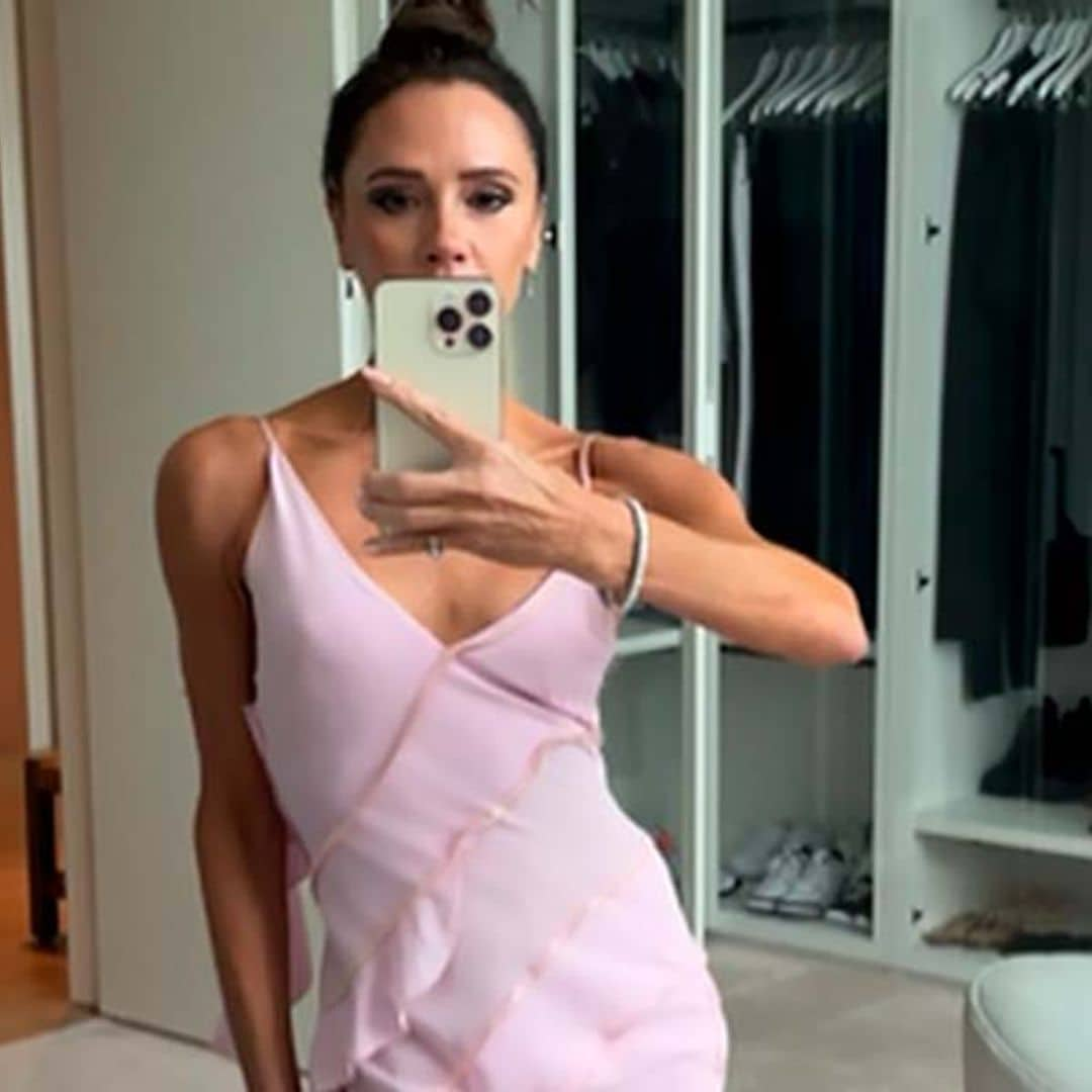 Victoria Beckham desvela el look que escogió para la boda de Marc Anthony y Nadia Ferreira