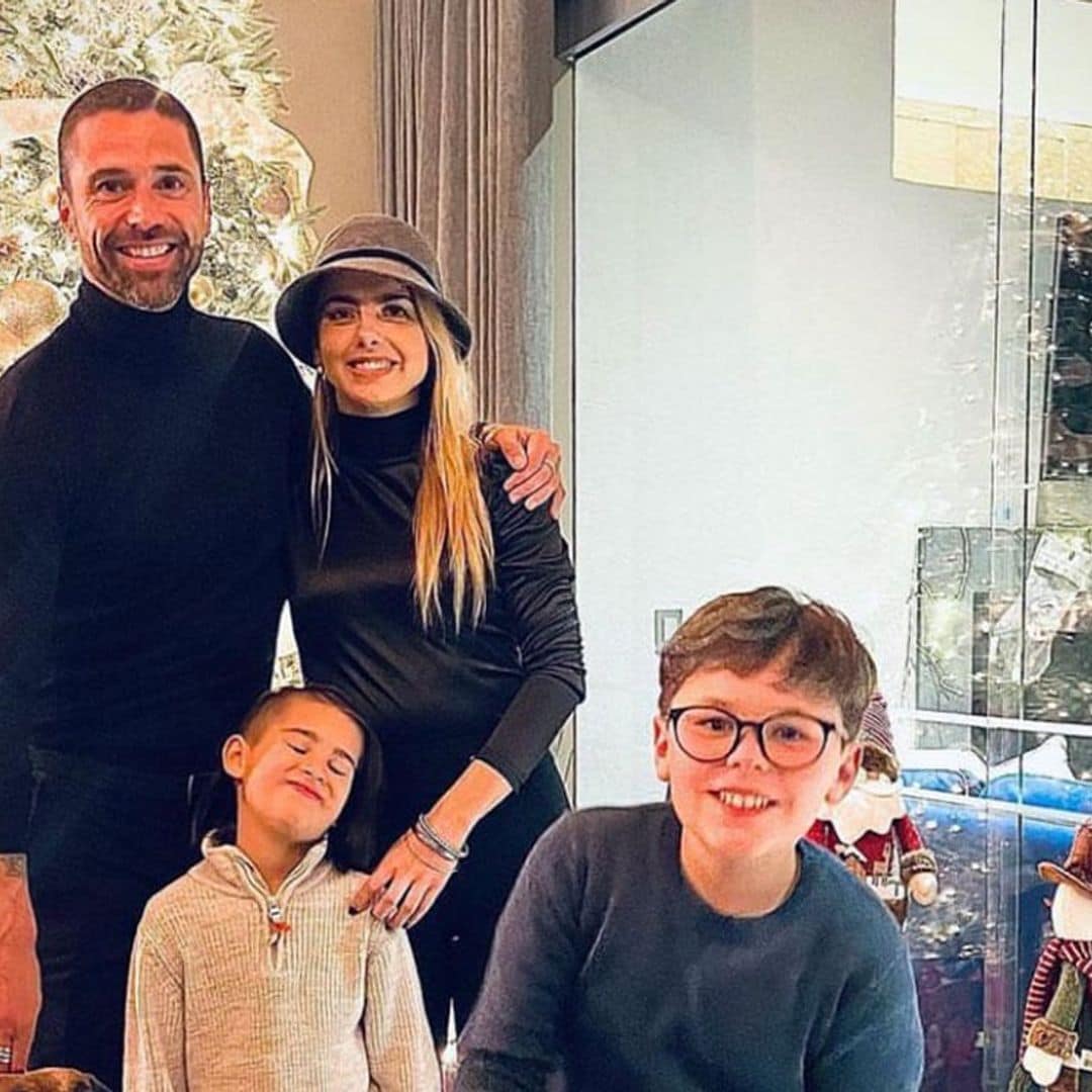 Como una familia, Michelle Renaud y Matías Novoa disfrutan de su primera Navidad juntos