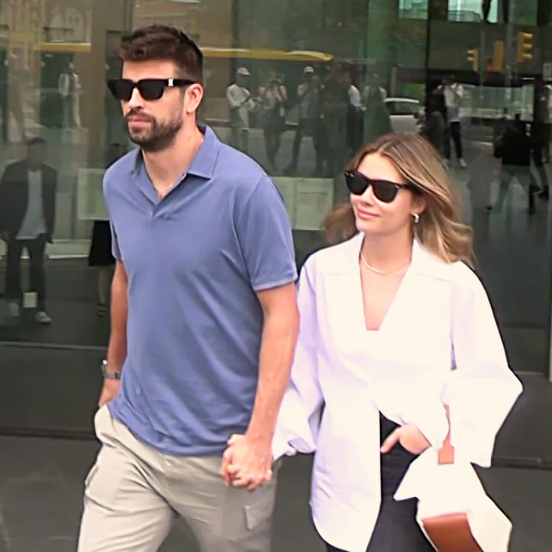 Gerard Piqué y Clara Chía acuden a los juzgados mientras Shakira abandona Barcelona