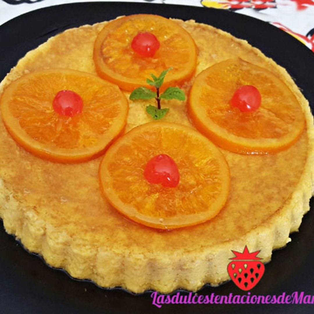 Pudding de naranja casero