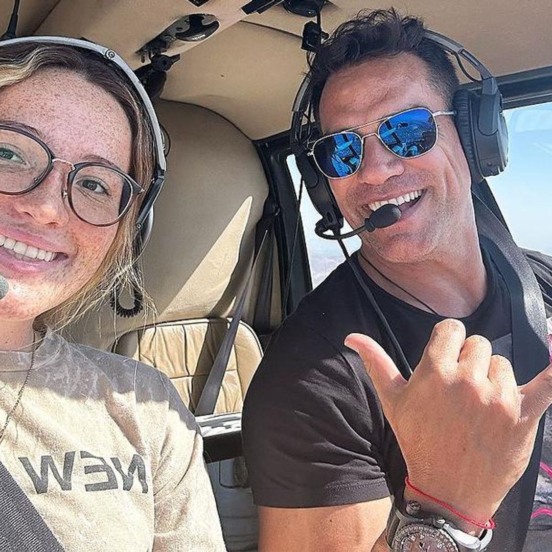 Cristián de la Fuente y su hija Laura viven una nueva aventura a bordo de un helicóptero