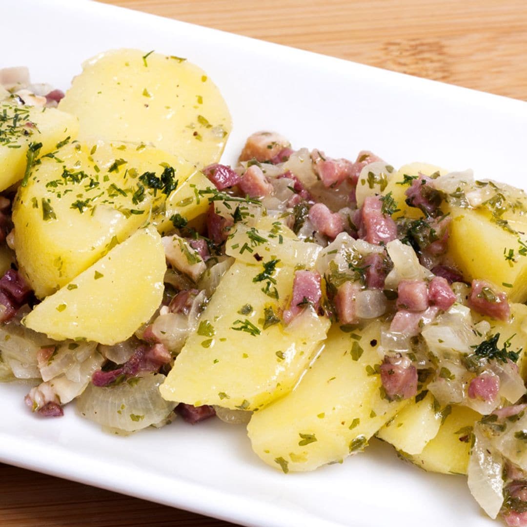 Ensalada de patatas alemana (al estilo de Bavaria)