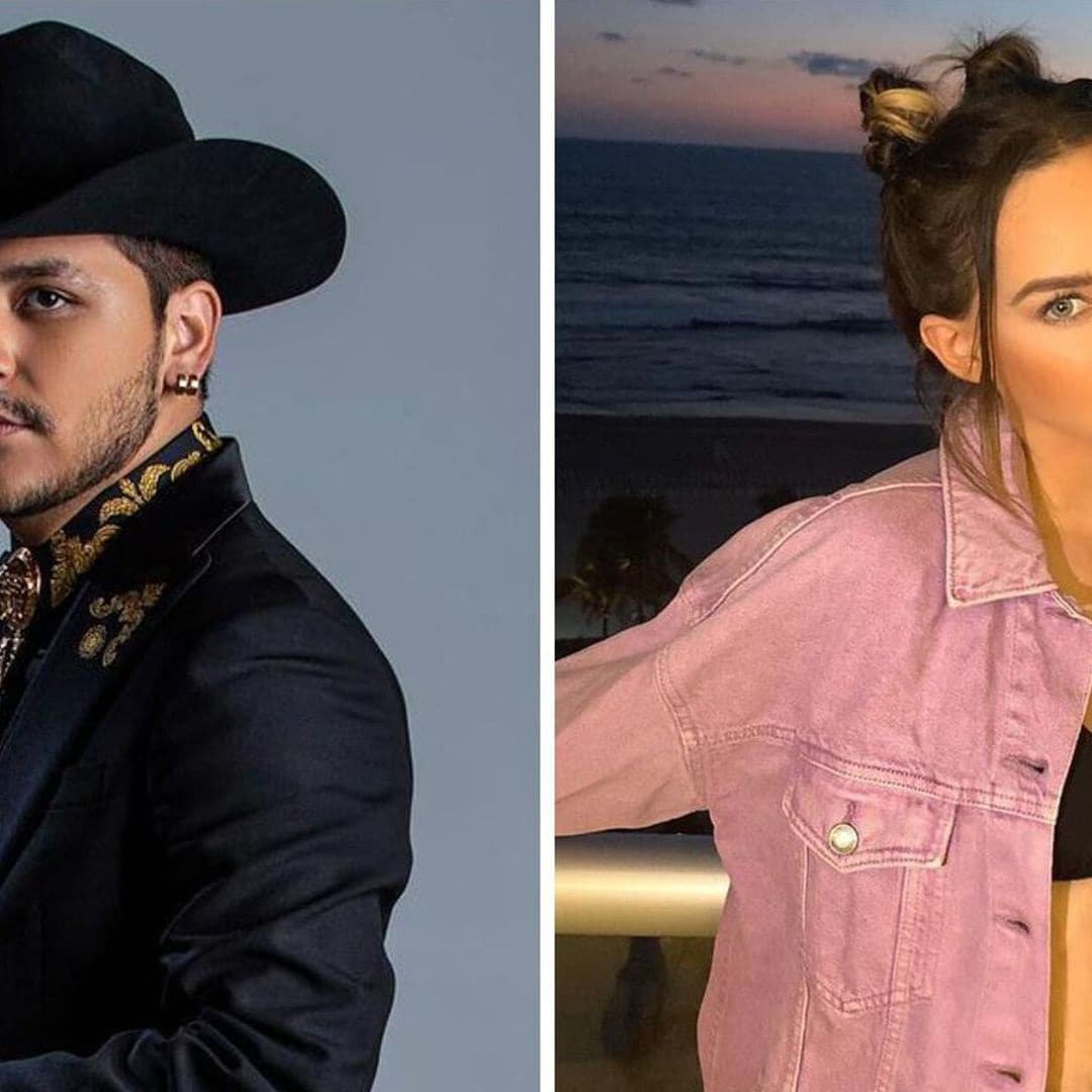 Belinda, Christian Nodal y los mensajes que desatan rumores de separación