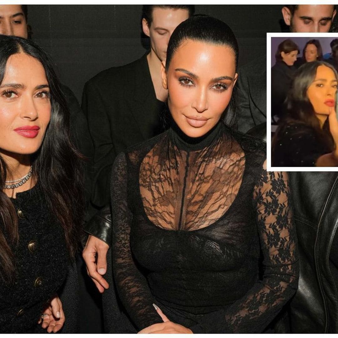 Salma Hayek admite que no es buena para las selfies, pero logró una perfecta gracias a Kim Kardashian