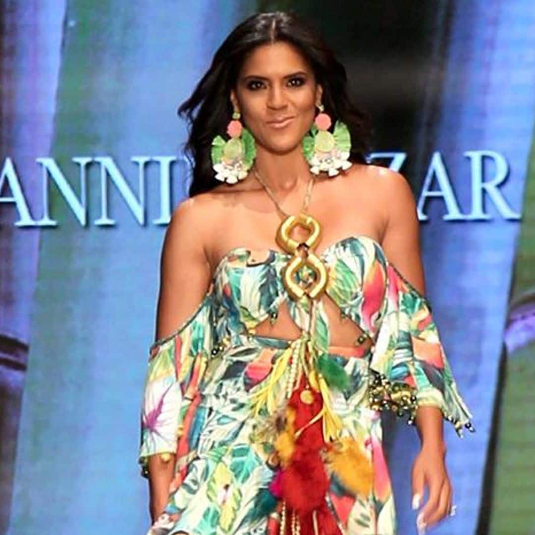 El debut de Francisca Lachapel en la pasarela del Miami Fashion Week