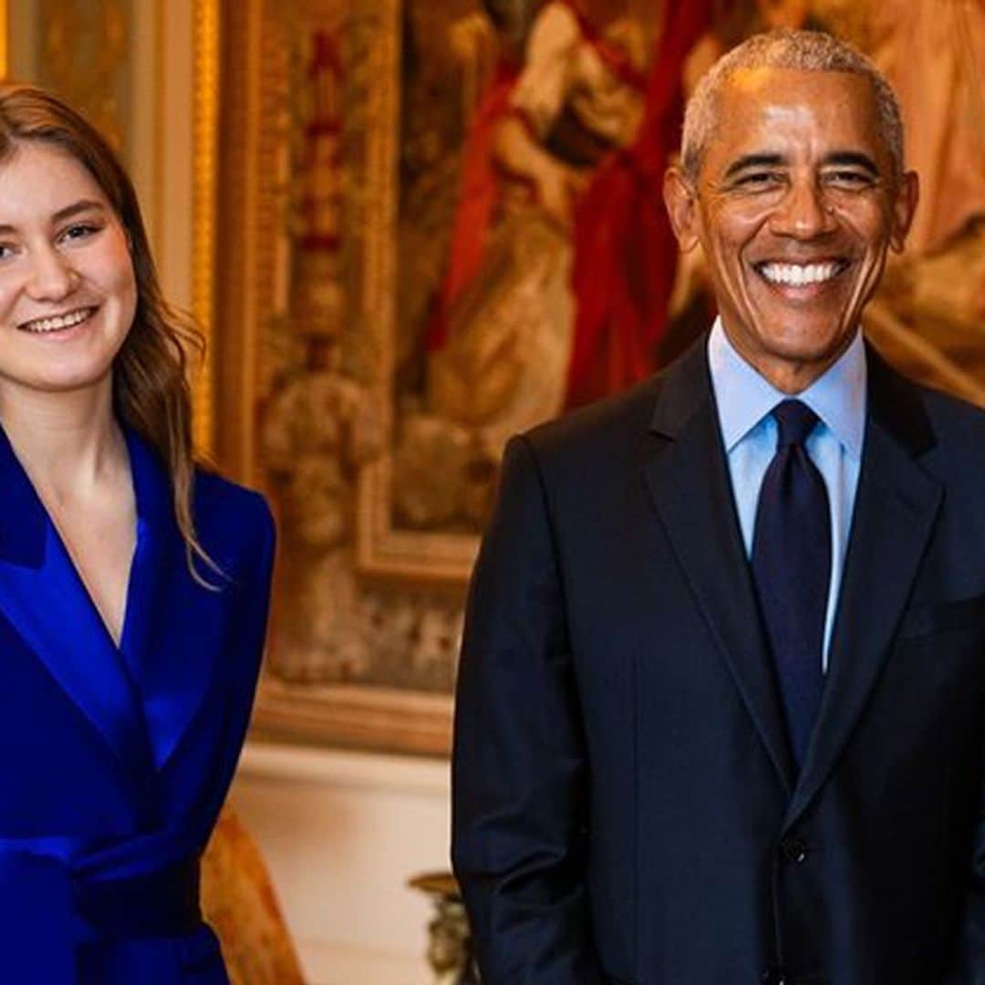 Elisabeth de Bélgica da un paso más como princesa heredera y ejerce de anfitriona de Barack Obama