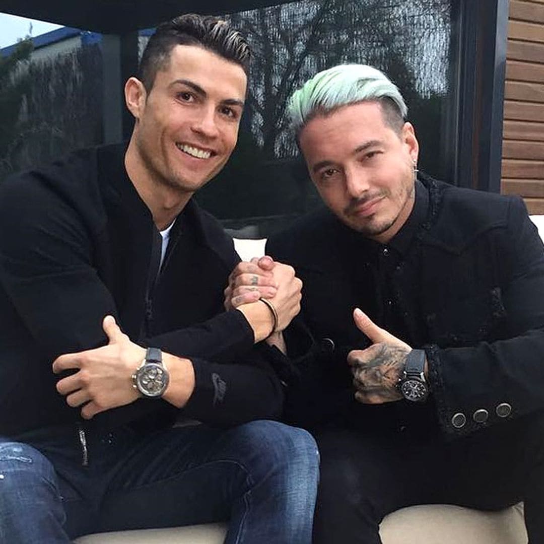 ¿Qué están tramando? La misteriosa videollamada de Georgina Rodríguez y Cristiano Ronaldo con J Balvin