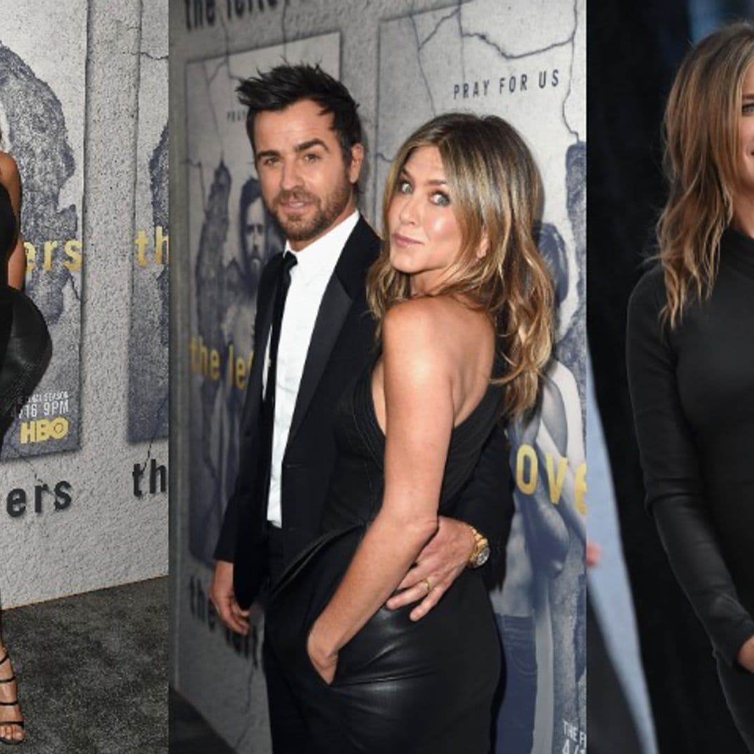 Jennifer Aniston, 48 años y un 'look' de cuero que arrasa