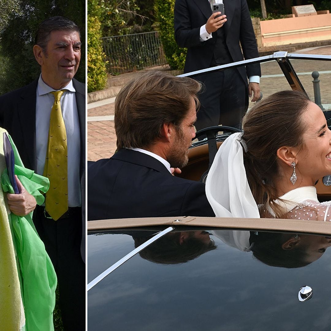 Ágatha Ruiz de la Prada y Tamara Falcó en la sofisticada boda de Casilda Aguilera y Yago Antón